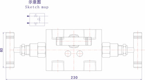 SS-M2F8内螺纹三阀组